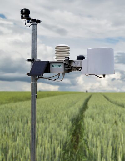 RAISA eG: Wetterstation am Feldrand